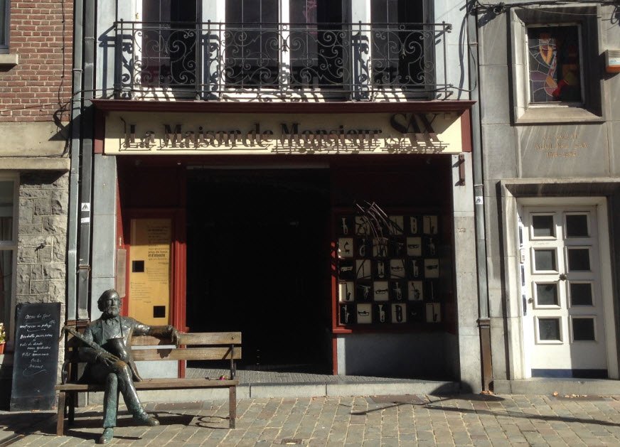 Saxophone Museum (Maison de Monsieur Sax), Dinant, Namur Province, Belgium